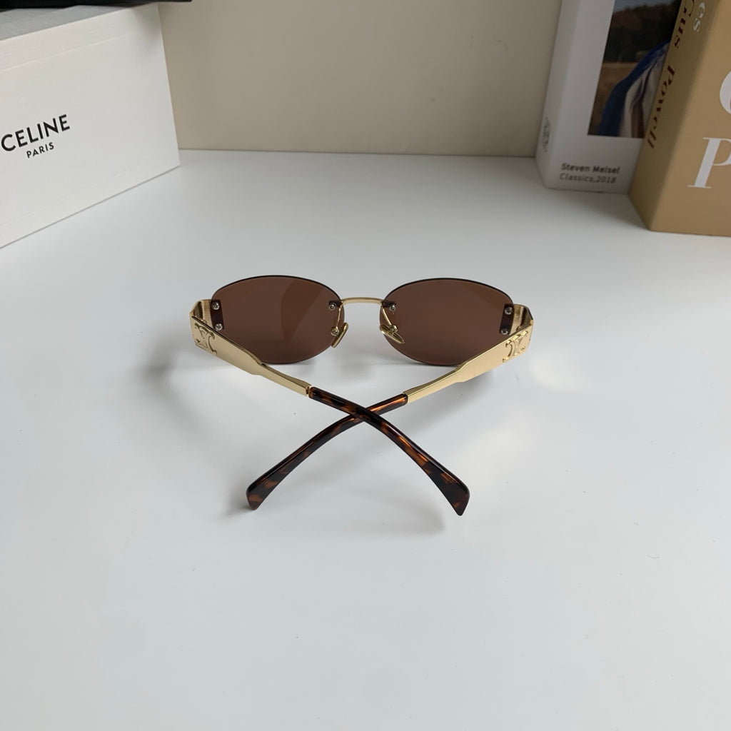 Celine Round Silver Lens Sunglasses for Men & Women - 358282 - detail image 7