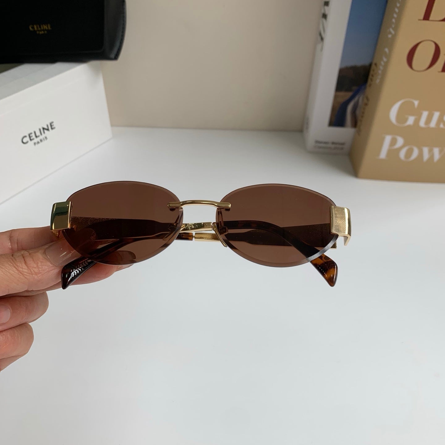 Celine Round Silver Lens Sunglasses for Men & Women - 358282 - detail image 3