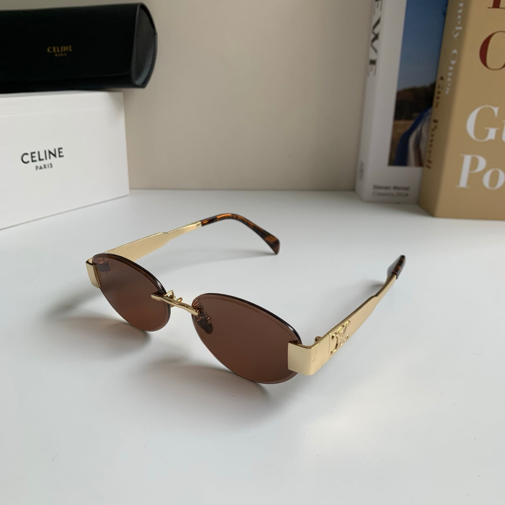 Celine Round Silver Lens Sunglasses for Men & Women - 449244 - detail image 2