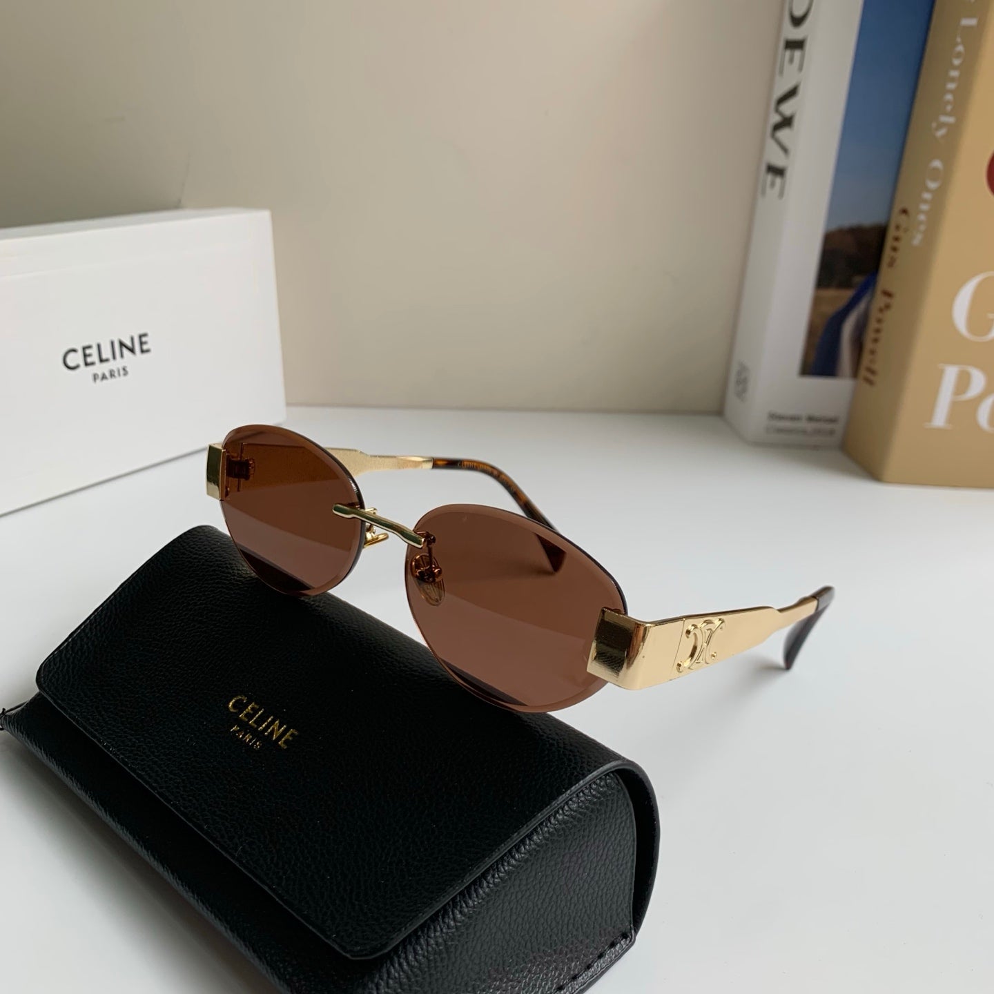 Celine Round Silver Lens Sunglasses for Men & Women - 358282 - detail image 4