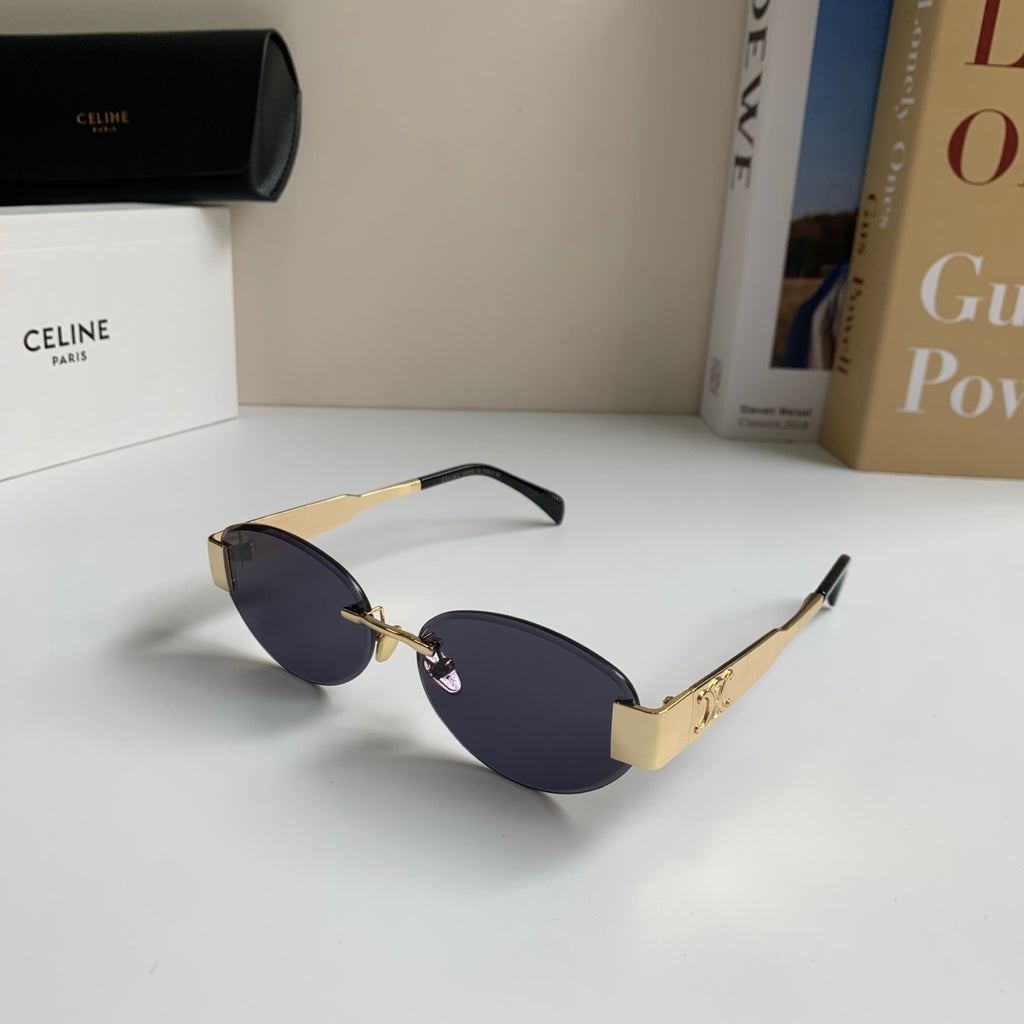 Celine Round Silver Lens Sunglasses for Men & Women - 449245 - detail image 2