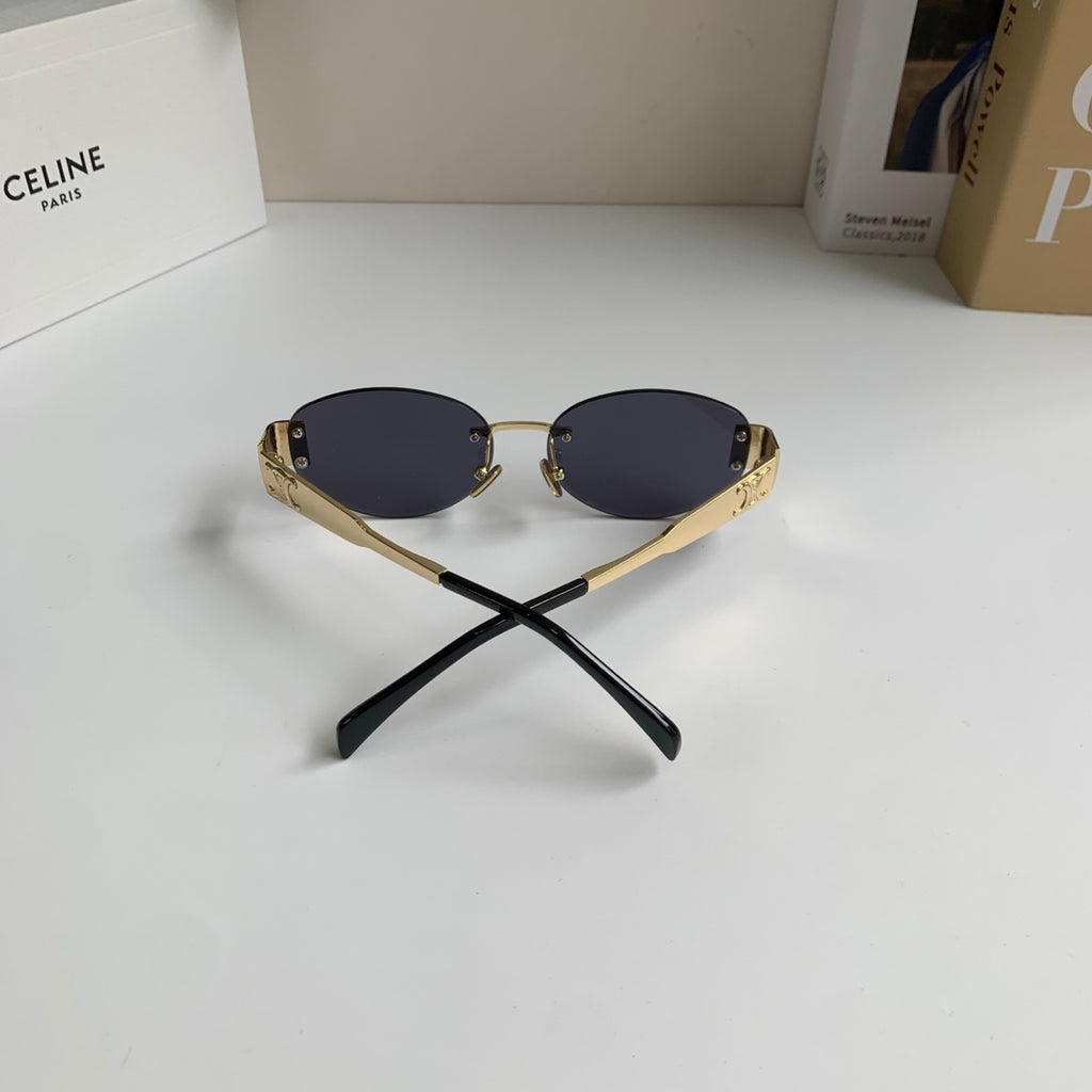Celine Round Silver Lens Sunglasses for Men & Women - 358283 - detail image 8