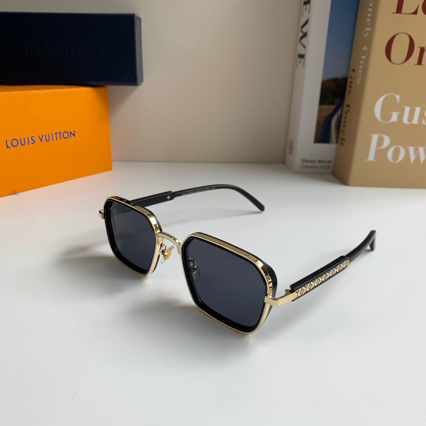 Louis Vuitton Square Silver Lens Sunglasses for Men & Women - 448626 - detail image 2