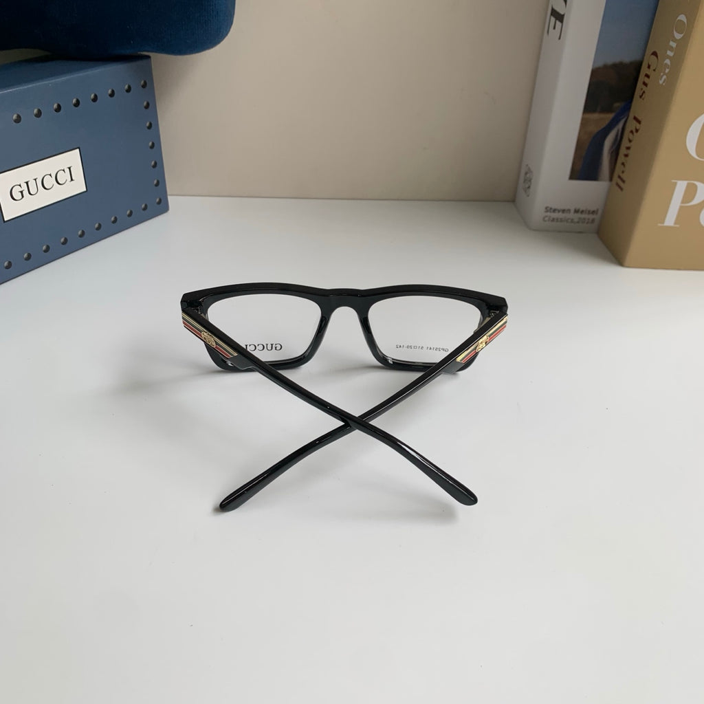 Gucci Blue-Light Square Silver Lens Sunglasses for Men & Women - detail image 9