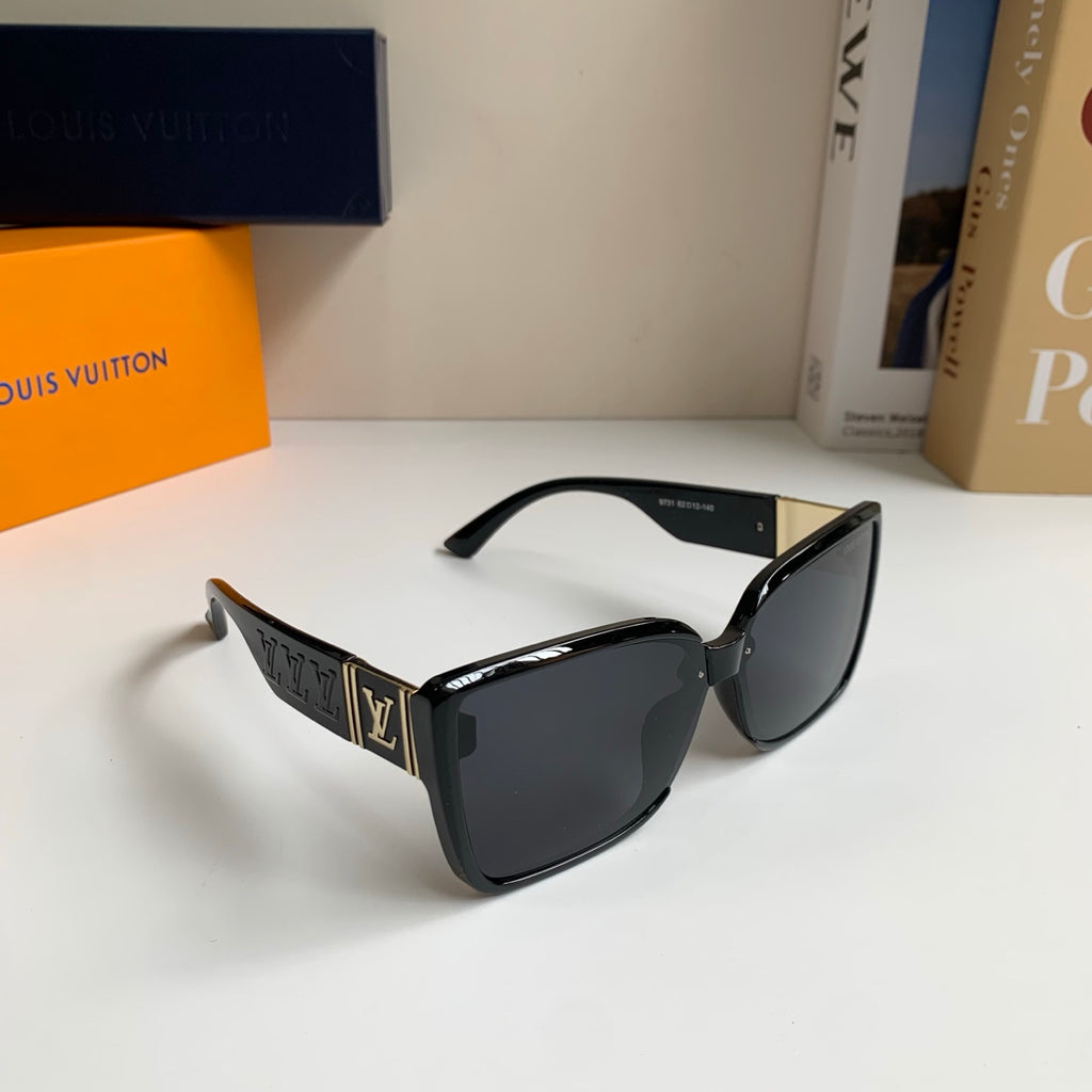 Louis Vuitton Fashion Black Lens Sunglasses for Men & Women - 448531