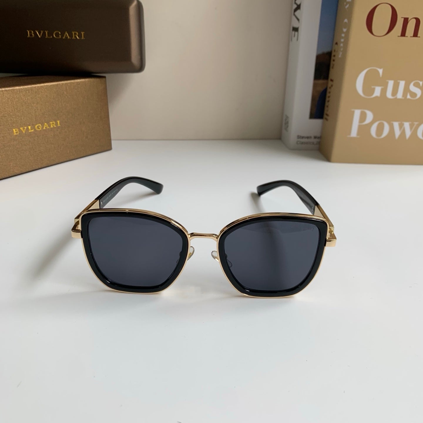 Bottega Veneta Square Black Lens Sunglasses for Men & Women - detail image 5