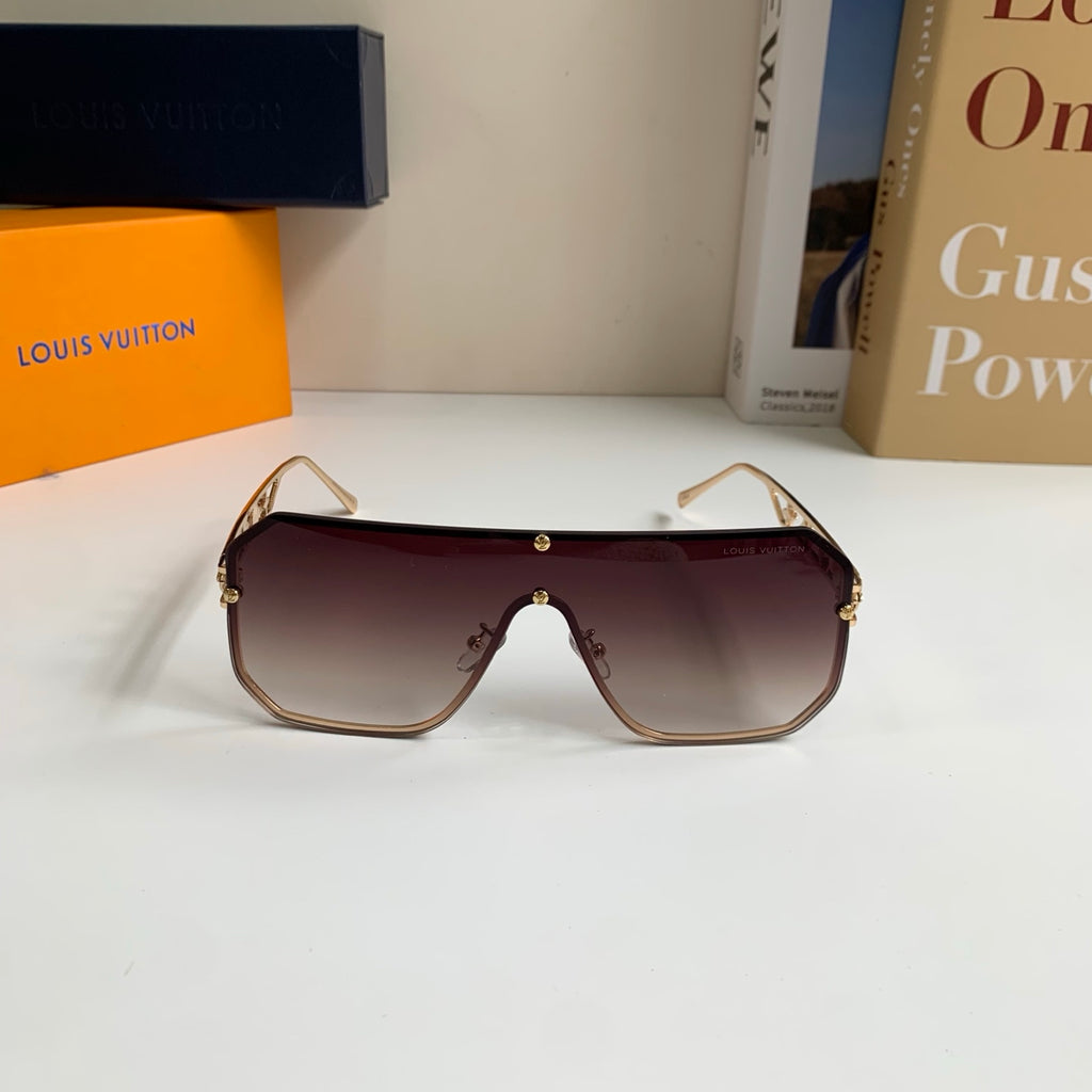 Louis Vuitton Square Red Lens Sunglasses for Men & Women - 464757 - detail image 5