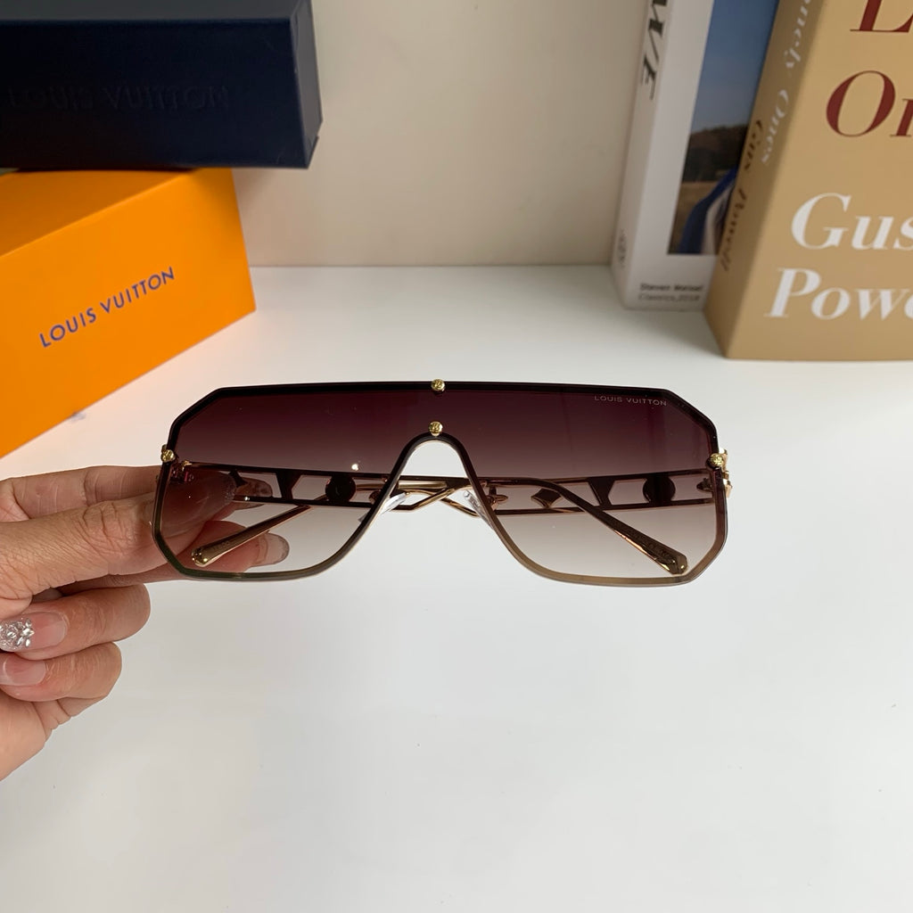 Louis Vuitton Square Red Lens Sunglasses for Men & Women - 464757 - detail image 3