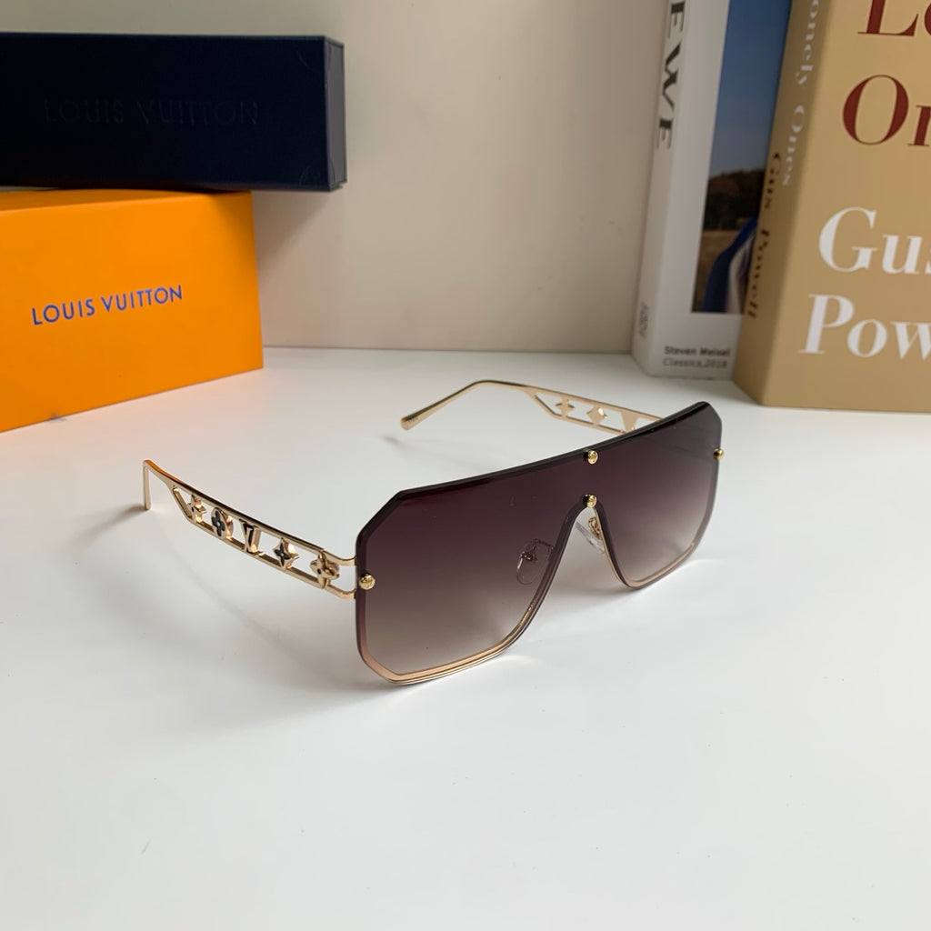 Louis Vuitton Square Red Lens Sunglasses for Men & Women - 464757