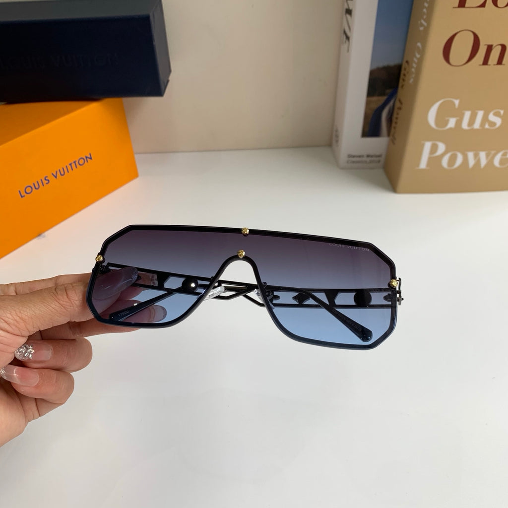Louis Vuitton Square Silver Lens Sunglasses for Men & Women - 464758 - detail image 3