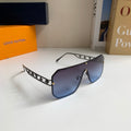 Louis Vuitton Square Silver Lens Sunglasses for Men & Women - 464758