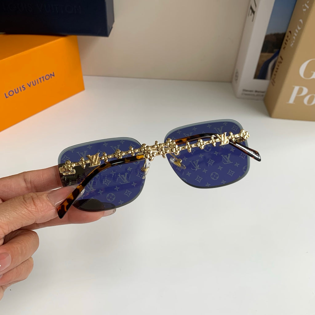 Louis Vuitton Square Silver Lens Sunglasses for Men & Women - 464629 - detail image 6