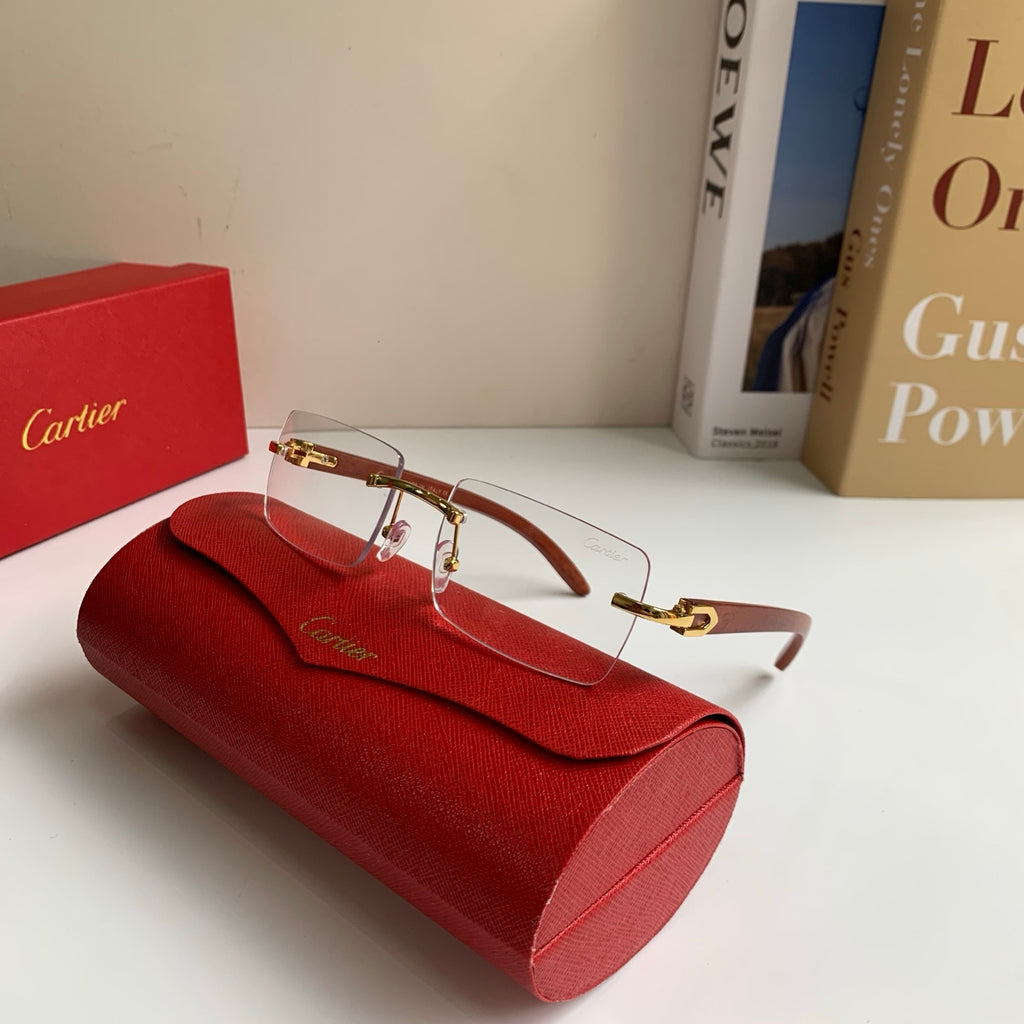 Cartier Fashion Silver Lens Sunglasses for Men & Women - 493650 - detail image 4