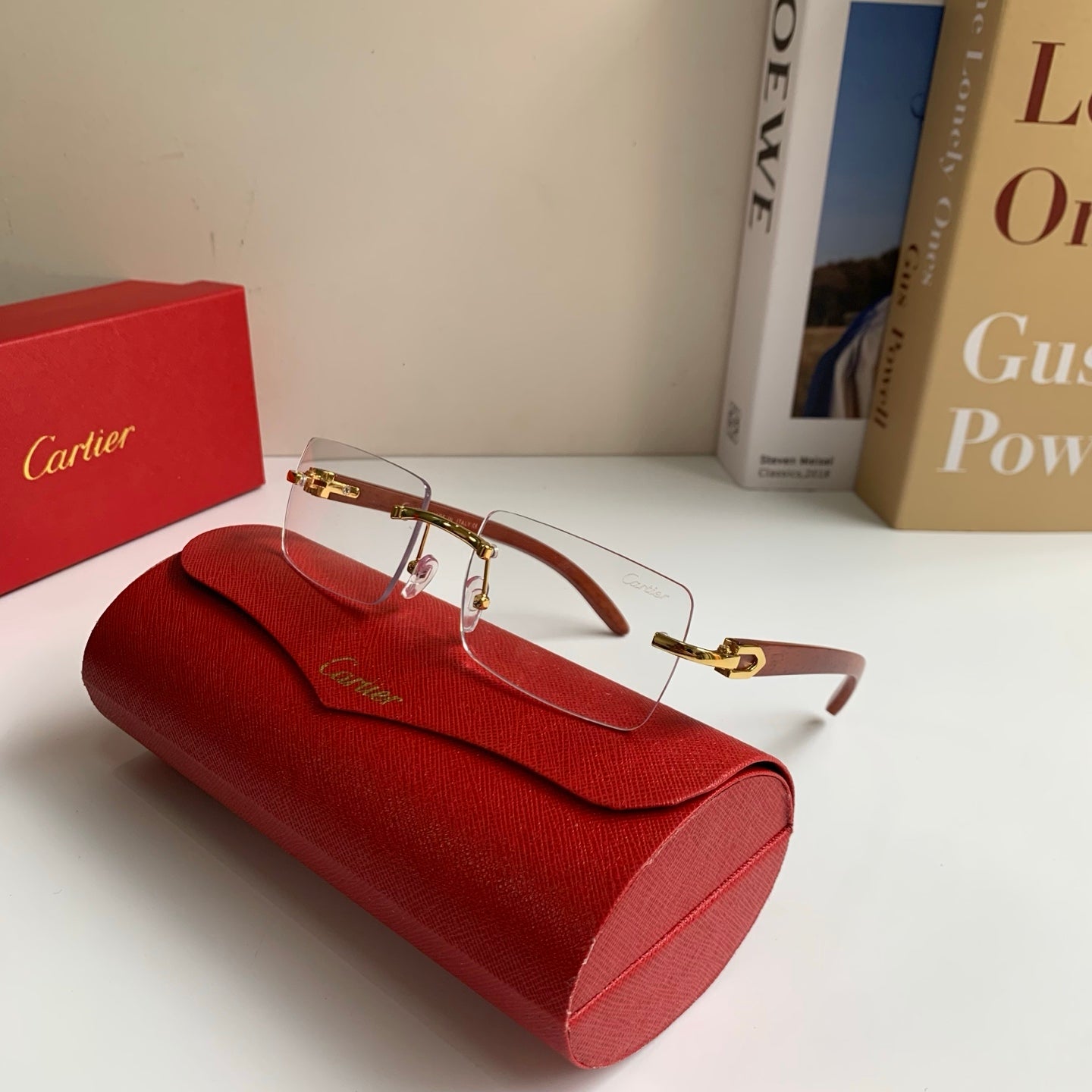 Cartier Fashion Silver Lens Sunglasses for Men & Women - 493650 - detail image 4
