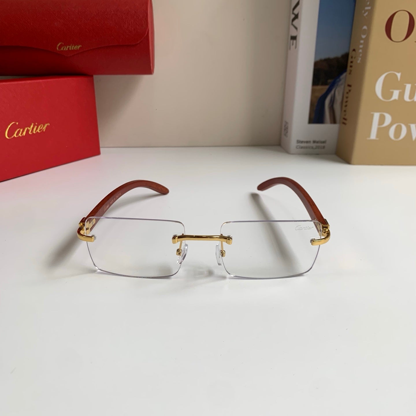 Cartier Fashion Silver Lens Sunglasses for Men & Women - 493650 - detail image 5