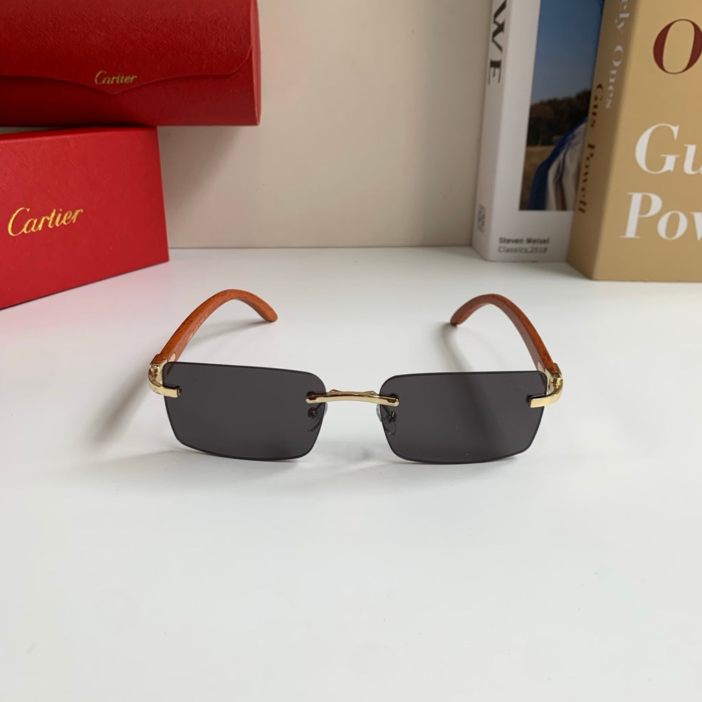 Cartier Fashion Silver Lens Sunglasses for Men & Women - 493653 - detail image 5
