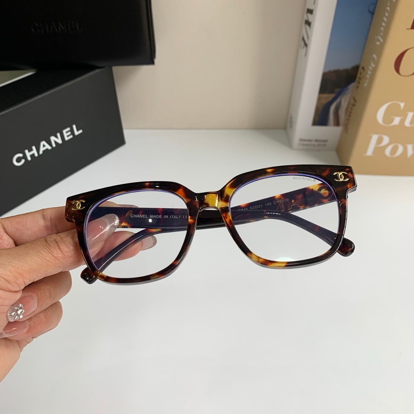Chanel Square Silver Lens Sunglasses for Men & Women - 486636 - detail image 4