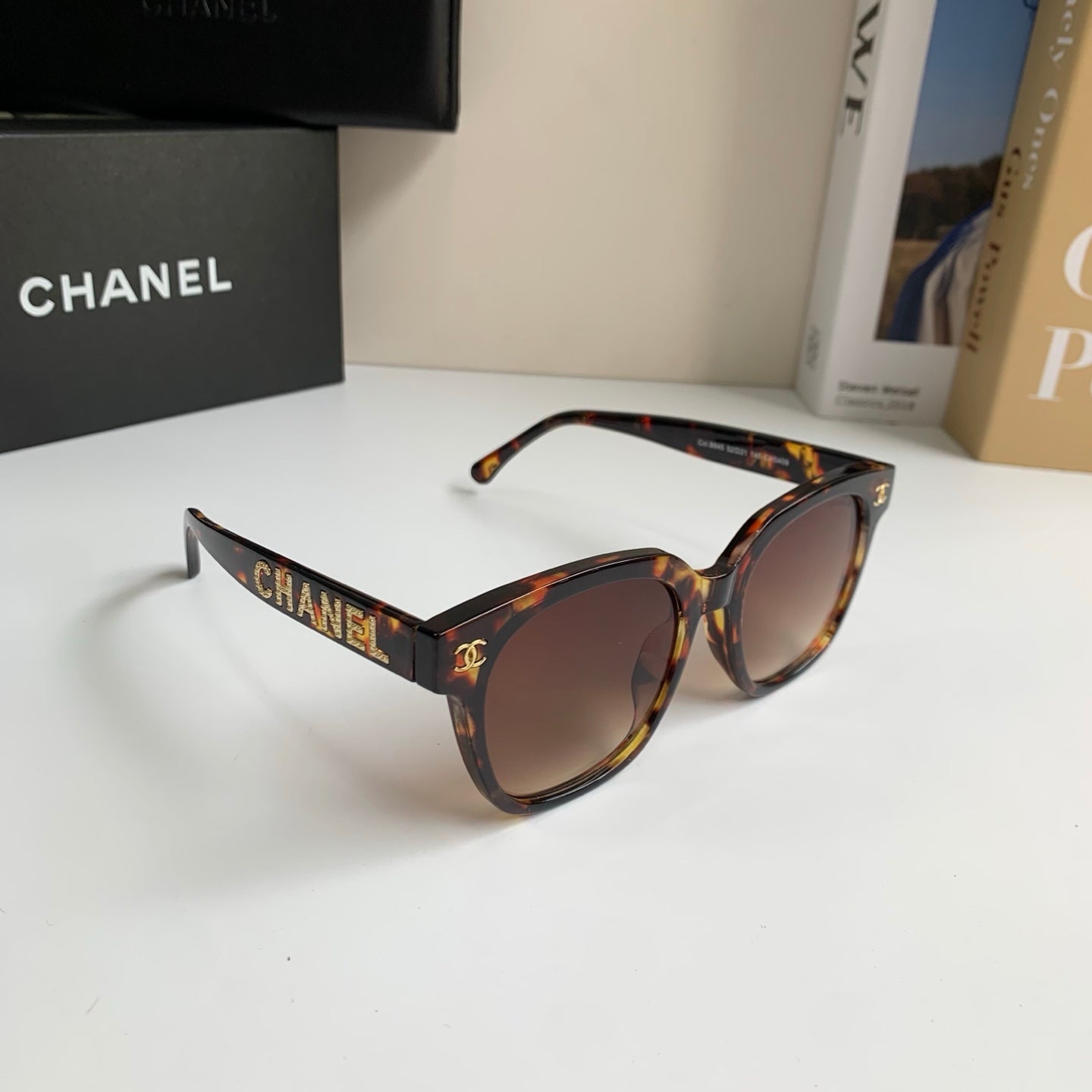 Chanel Square Brown Lens Sunglasses for Men & Women - 486637