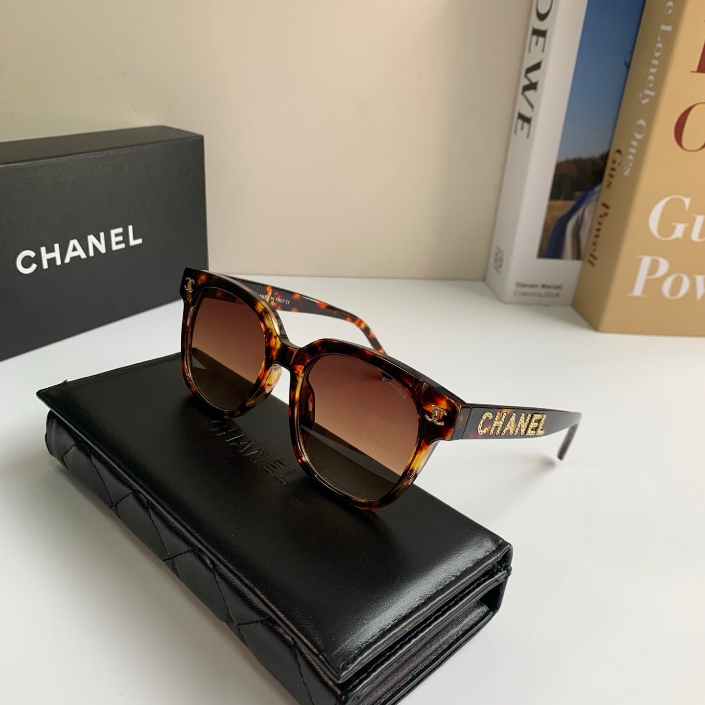 Chanel Square Brown Lens Sunglasses for Men & Women - 486637 - detail image 4