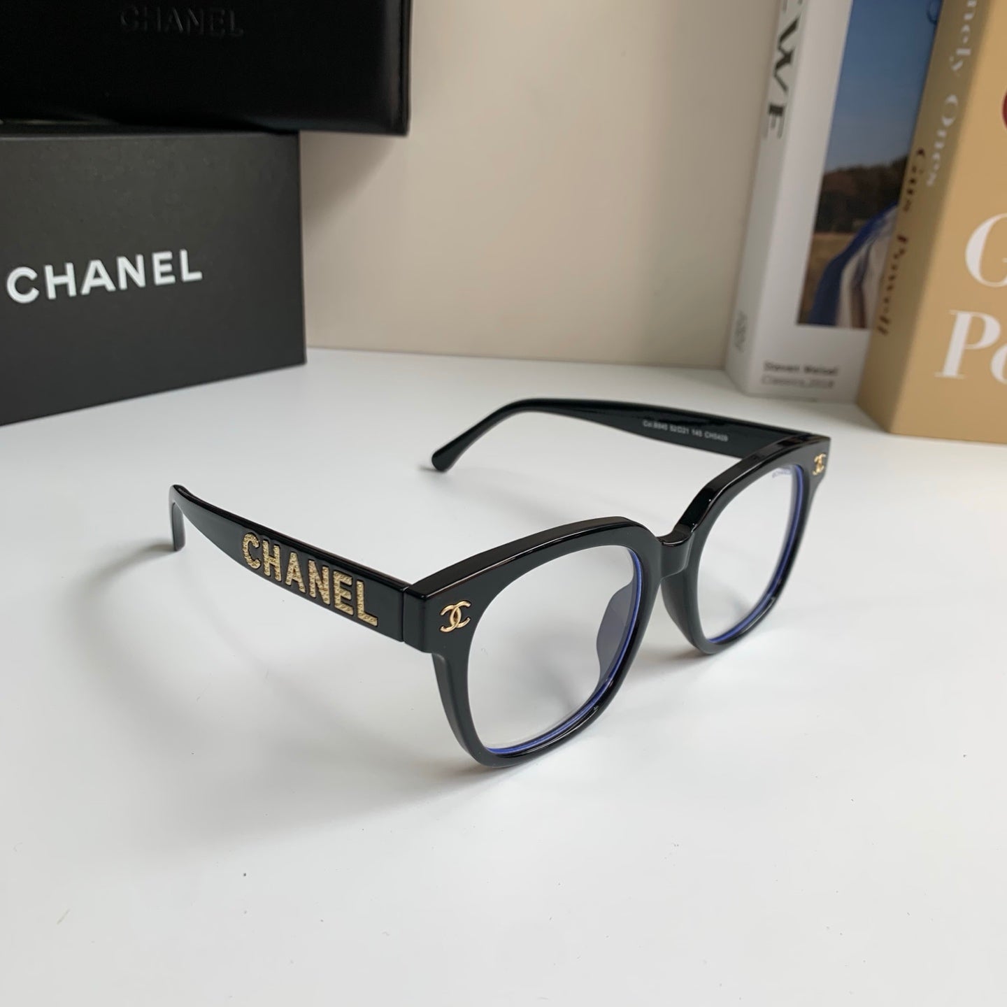 Chanel Square Silver Lens Sunglasses for Men & Women - 486638