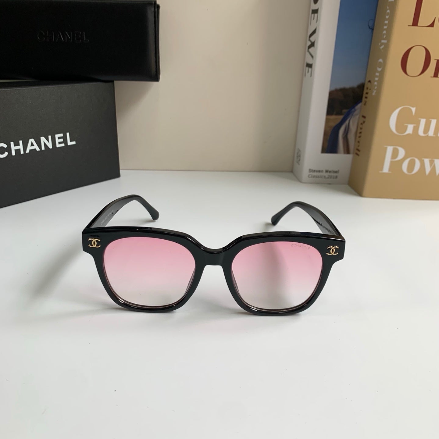 Chanel Square Silver Lens Sunglasses for Men & Women - 486639 - detail image 5