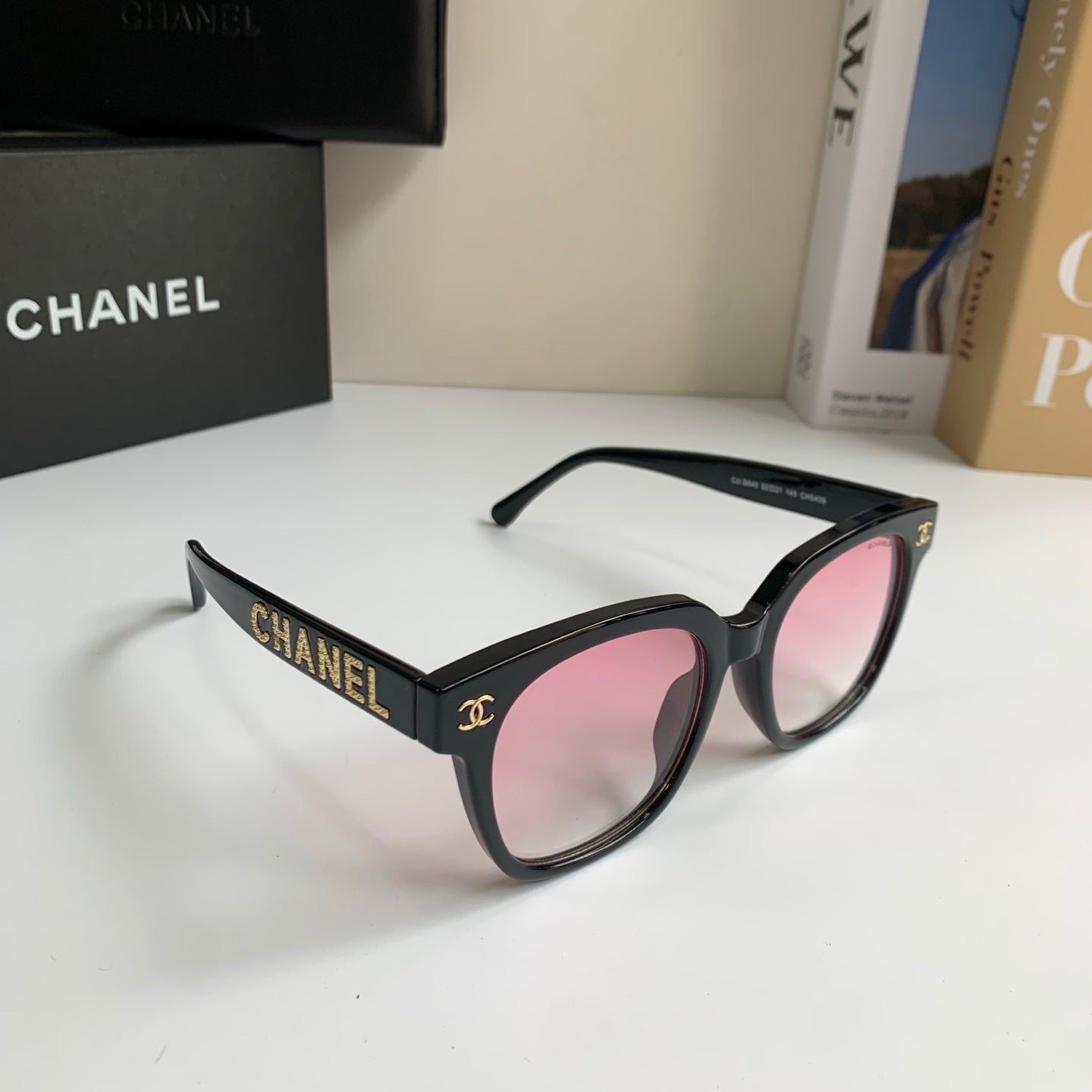 Chanel Square Silver Lens Sunglasses for Men & Women - 486639