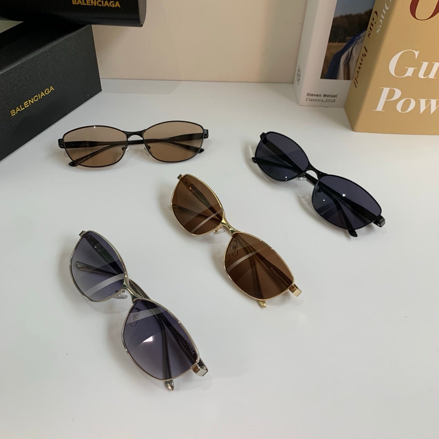 Balenciaga Fashion Brown Lens Sunglasses for Men & Women - detail image 9
