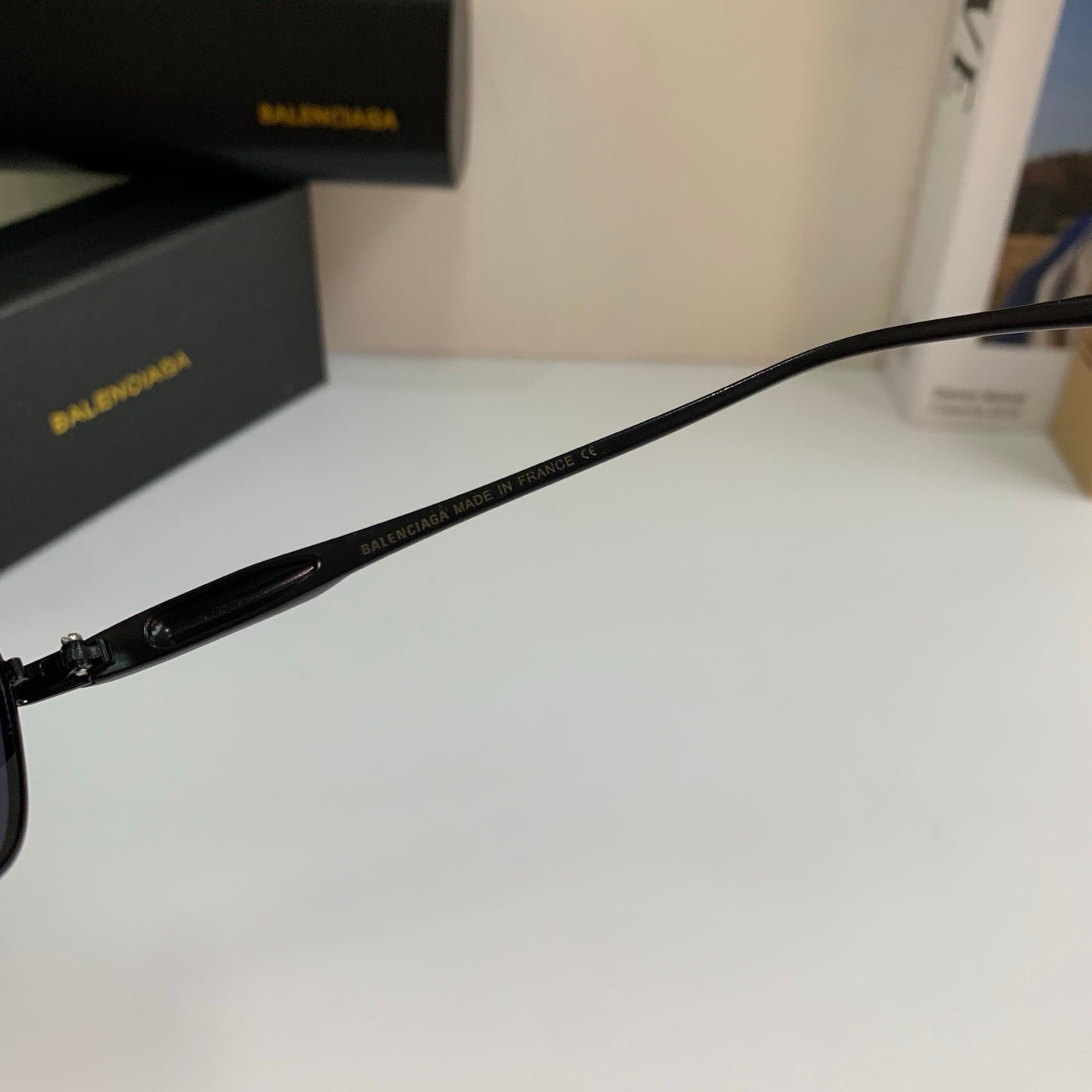Balenciaga Fashion Silver Lens Sunglasses for Men & Women - detail image 6
