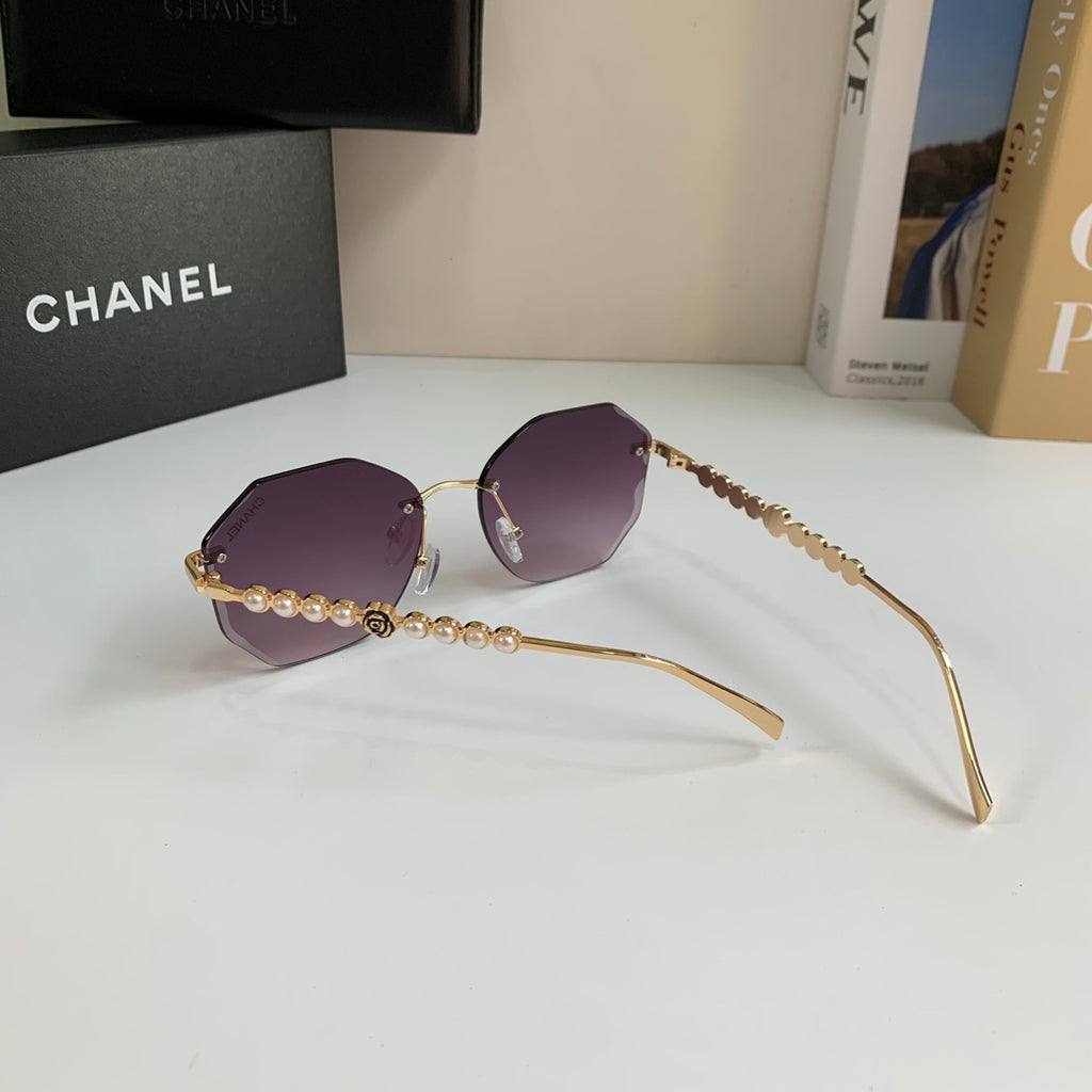 Chanel Fashion Silver Lens Sunglasses for Men & Women - 486514 - detail image 7
