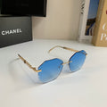 Chanel Fashion Blue Lens Sunglasses for Men & Women - 486515
