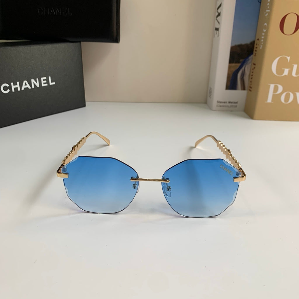 Chanel Fashion Blue Lens Sunglasses for Men & Women - 486515 - detail image 3