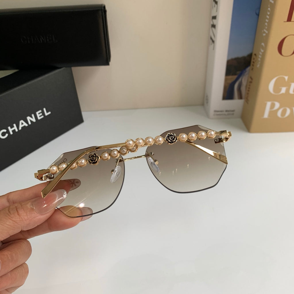 Chanel Fashion Silver Lens Sunglasses for Men & Women - 486516 - detail image 7