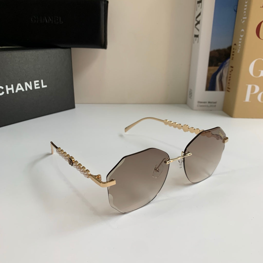 Chanel Fashion Silver Lens Sunglasses for Men & Women - 486516