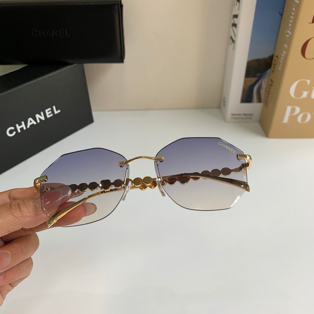 Chanel Fashion Silver Lens Sunglasses for Men & Women - 486517 - detail image 3