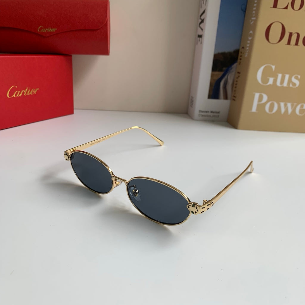Cartier Cat-Eye Silver Lens Sunglasses for Men & Women - detail image 2