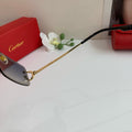 Cartier Fashion Silver Lens Sunglasses for Men & Women - 432328