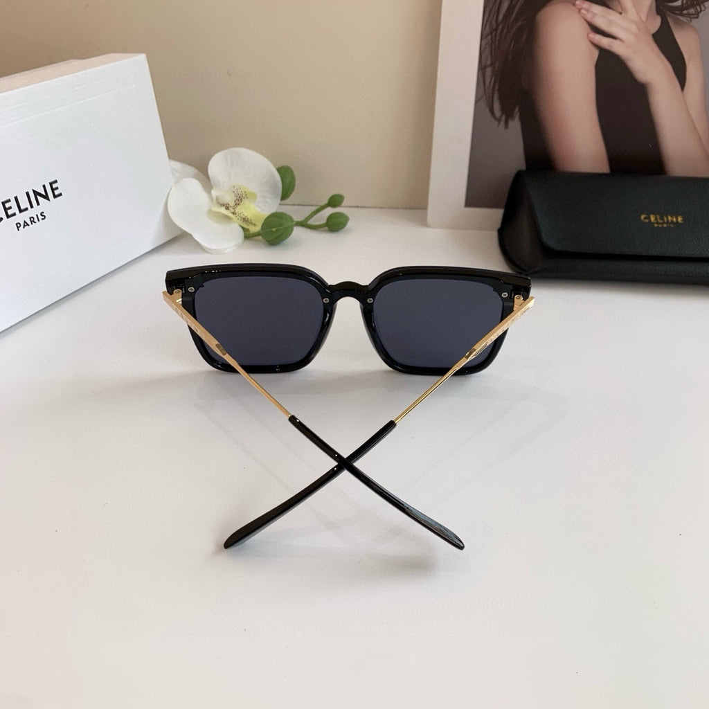 Celine Square Black Lens Sunglasses for Men & Women - 431987 - detail image 2