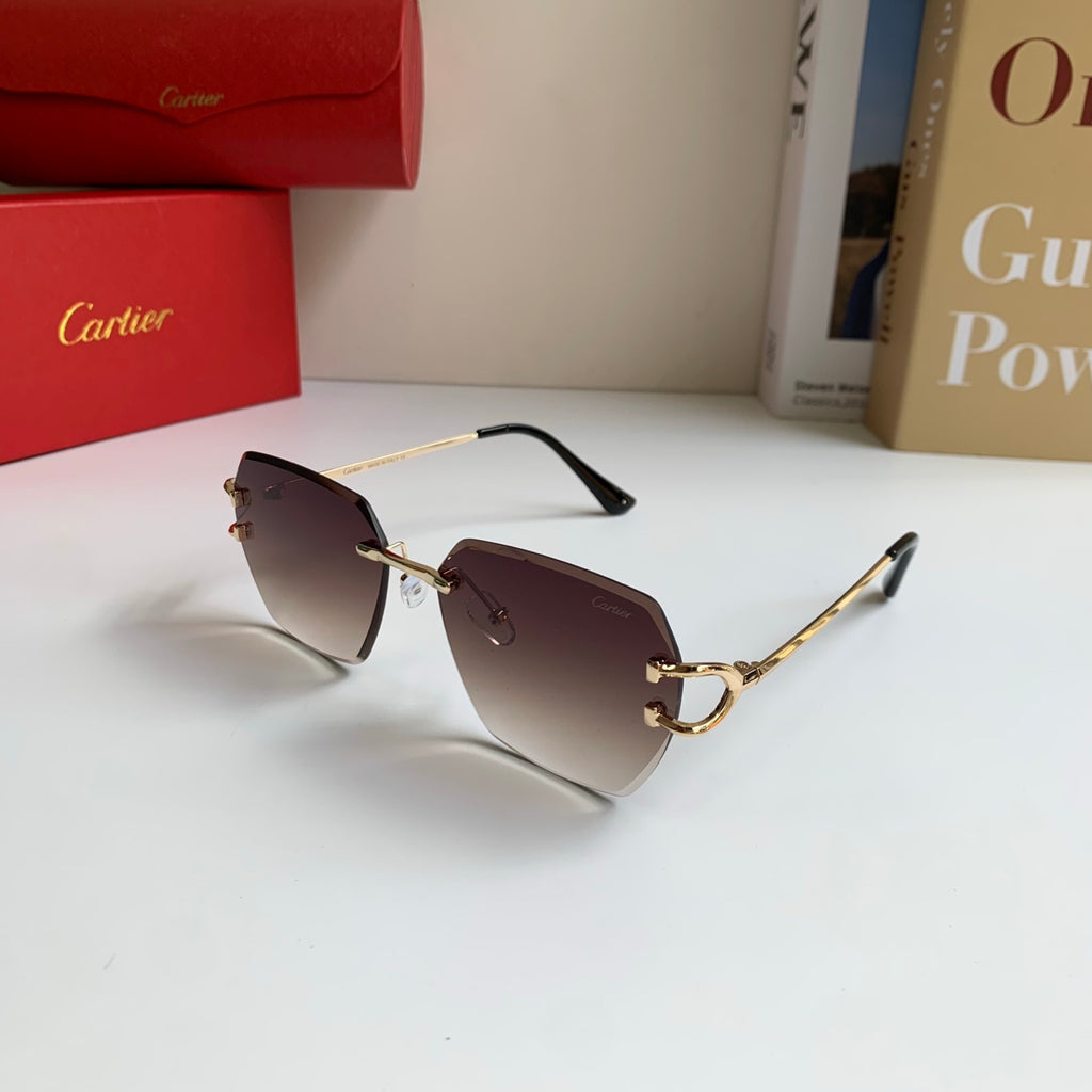Cartier Fashion Red Lens Sunglasses for Men & Women - 432220 - detail image 2