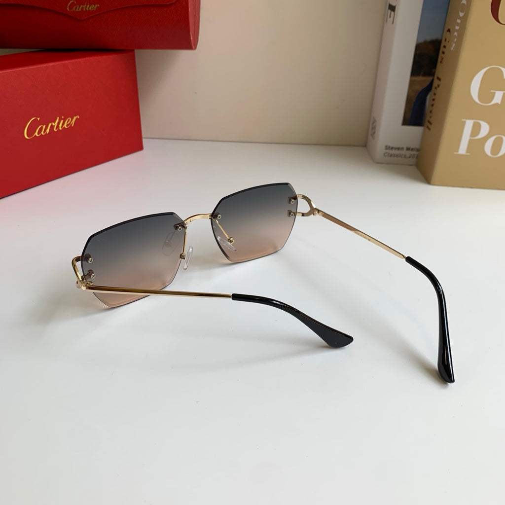 Cartier Fashion Silver Lens Sunglasses for Men & Women - 432223 - detail image 7