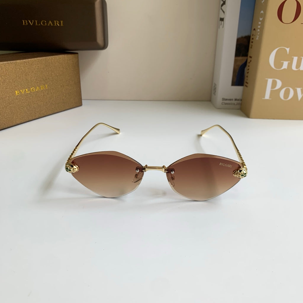 Bottega Veneta Cat-Eye Brown Lens Sunglasses for Men & Women - 432913 - detail image 5