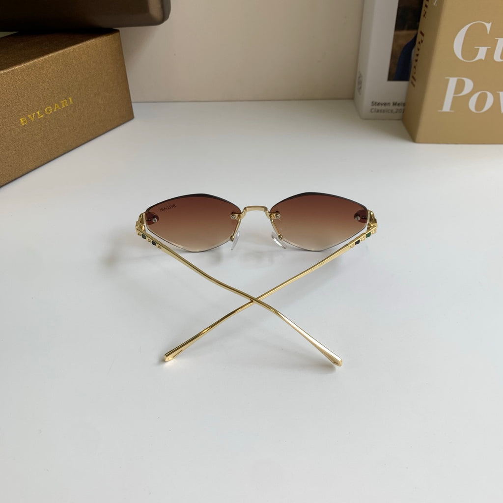 Bottega Veneta Cat-Eye Brown Lens Sunglasses for Men & Women - 432913 - detail image 6