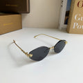 Bottega Veneta Cat-Eye Silver Lens Sunglasses for Men & Women - 432914