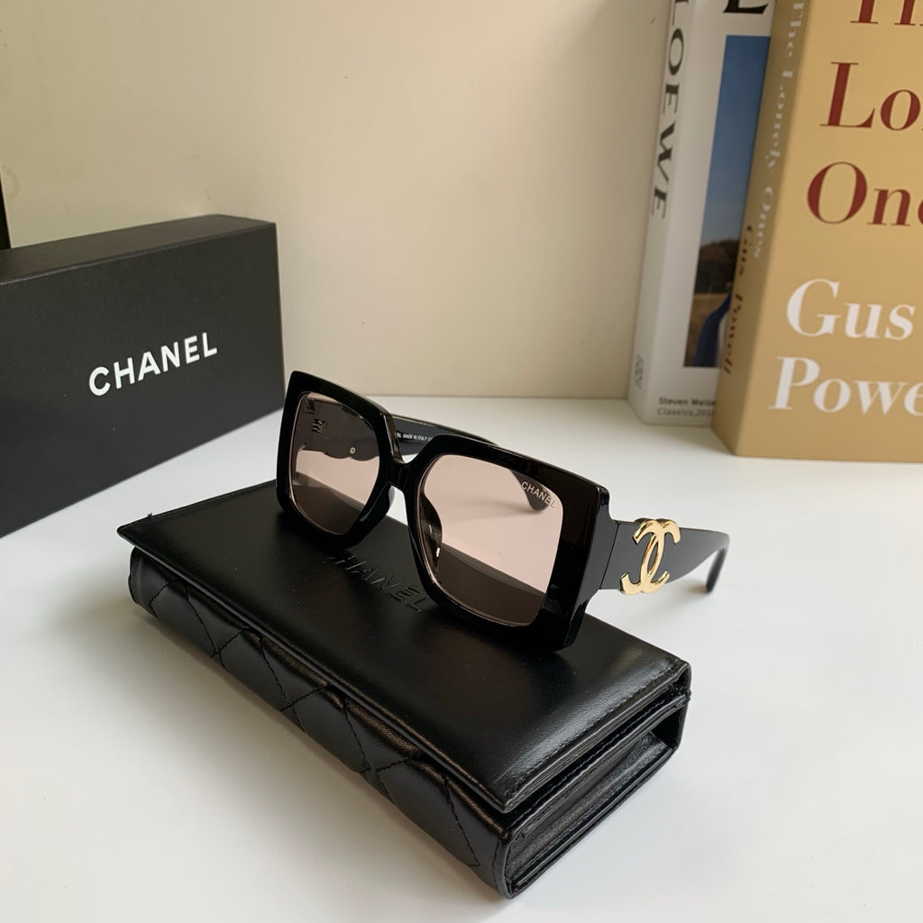 Chanel Metal Square Silver Lens Sunglasses for Men & Women - 431626 - detail image 4
