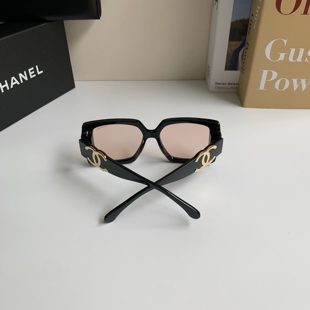 Chanel Metal Square Silver Lens Sunglasses for Men & Women - 431626 - detail image 7