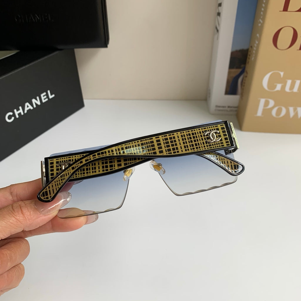 Chanel Square Silver Lens Sunglasses for Men & Women - 431632 - detail image 8