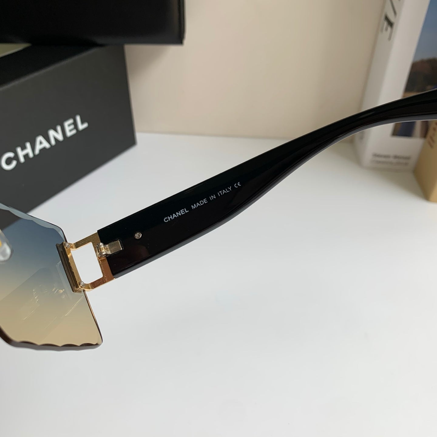Chanel Square Silver Lens Sunglasses for Men & Women - 431634 - detail image 6
