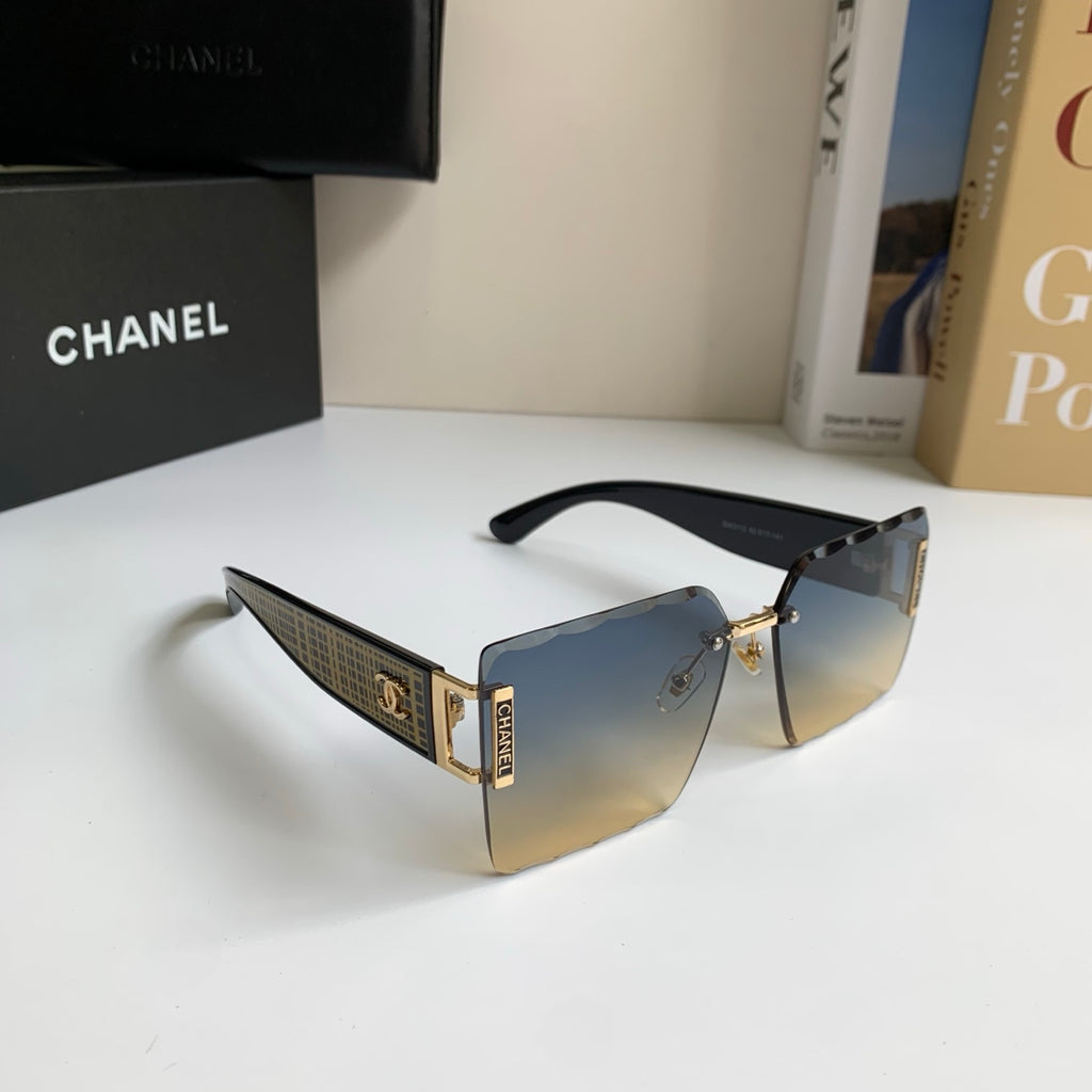 Chanel Square Silver Lens Sunglasses for Men & Women - 431634