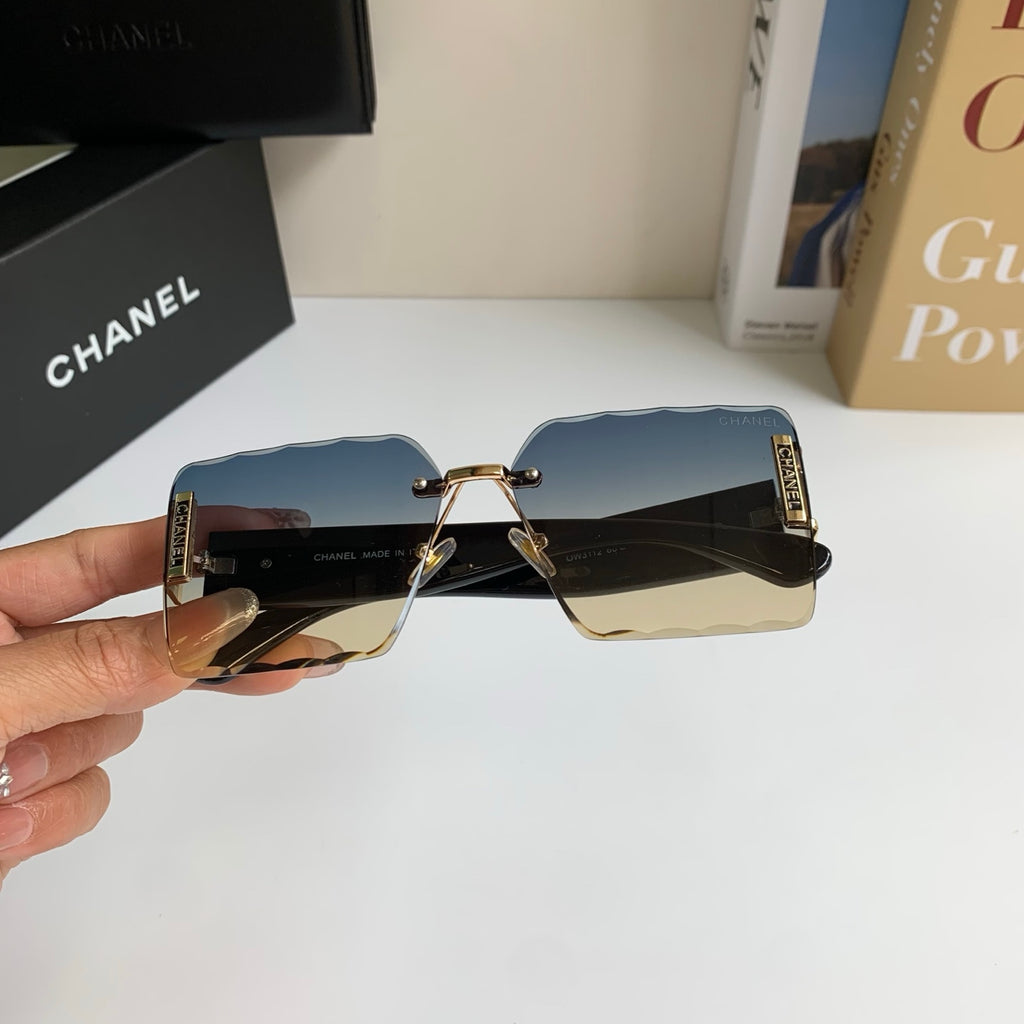 Chanel Square Silver Lens Sunglasses for Men & Women - 431634 - detail image 3