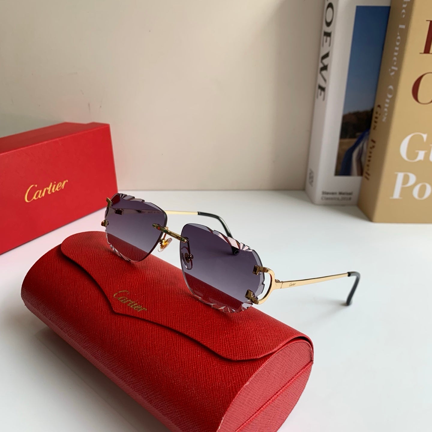 Cartier Fashion Silver Lens Sunglasses for Men & Women - 449532 - detail image 5
