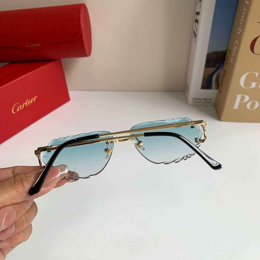 Cartier Fashion Silver Lens Sunglasses for Men & Women - 449533 - detail image 8